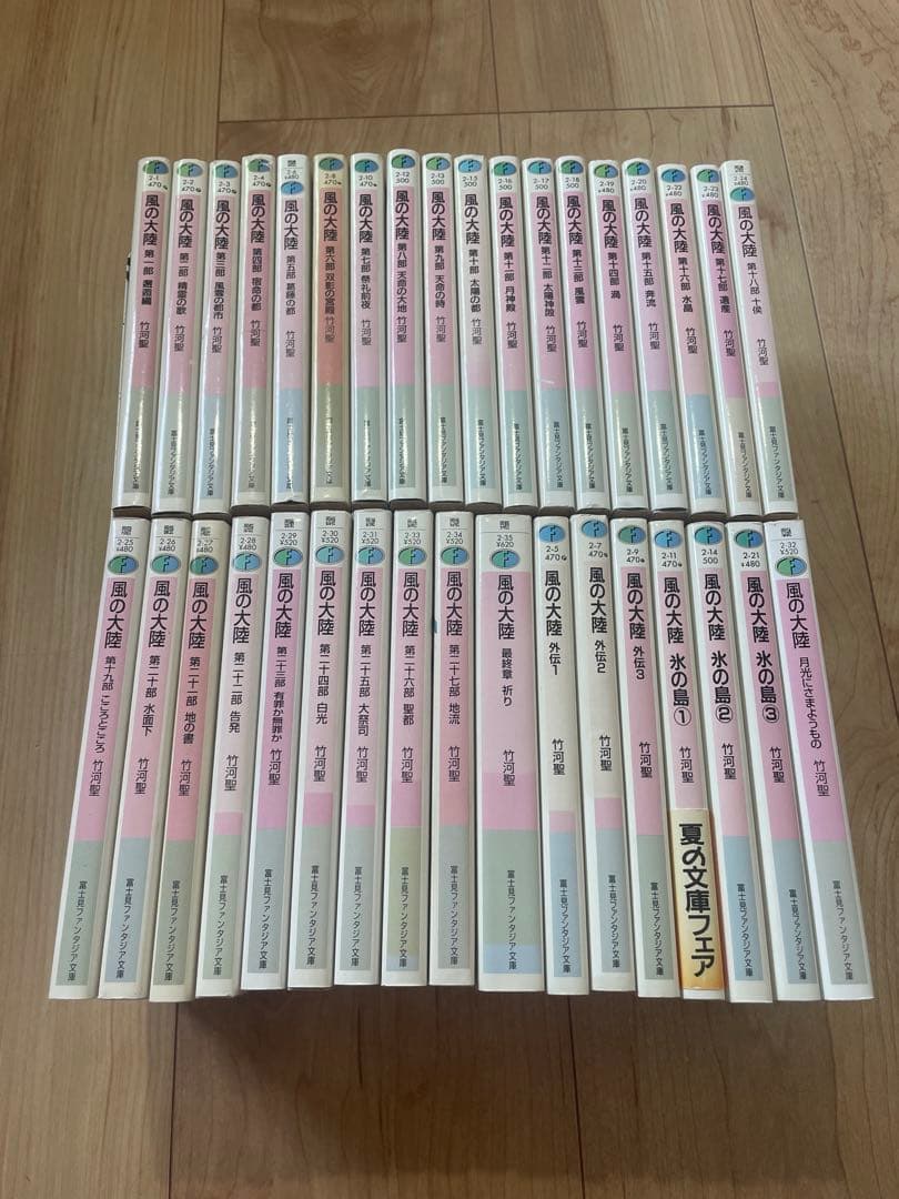 風の大陸 本編1～28巻　外伝他7冊　全巻