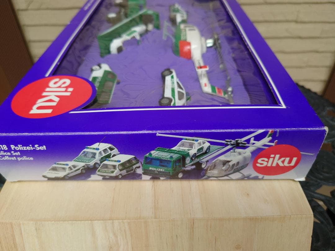 1/55 Siku(ジク) スーパーシリーズ6318 ドイツ警察セット1997年
