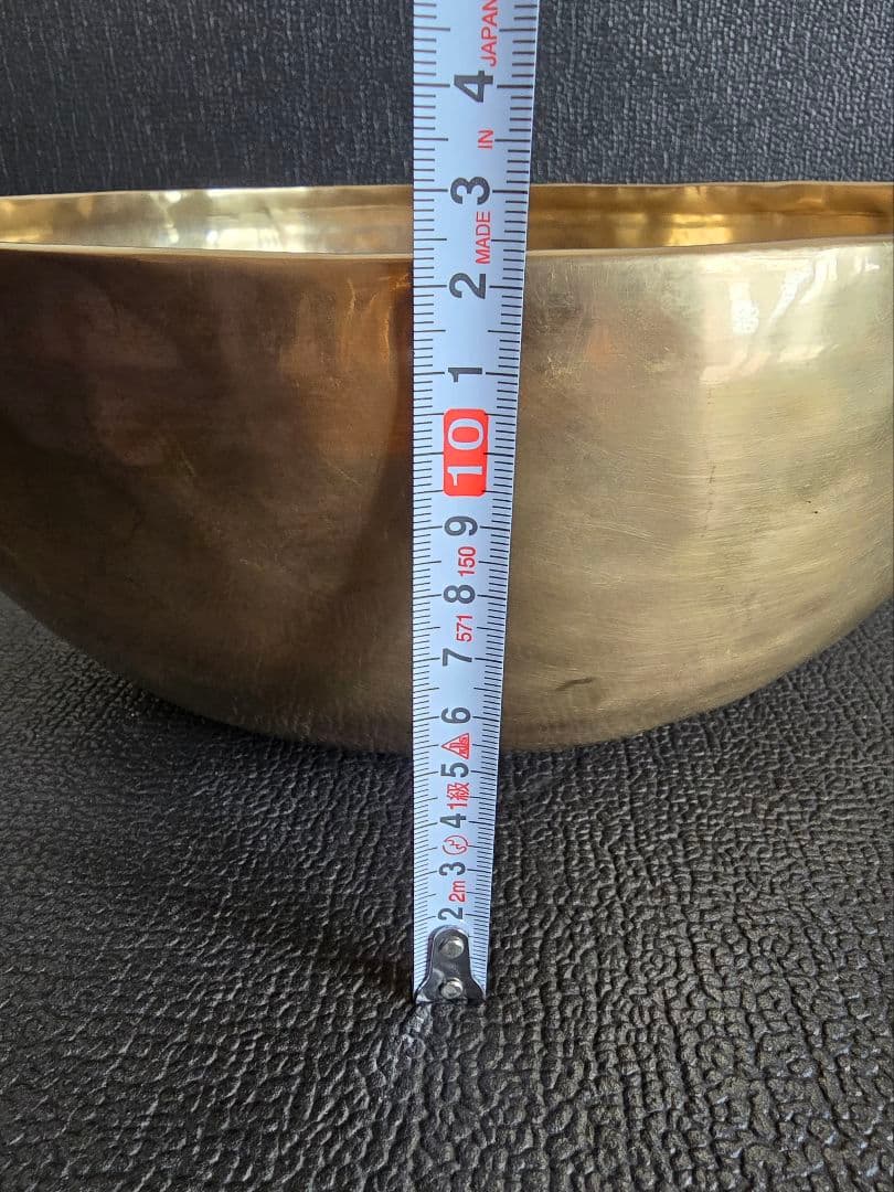 アマナマナ amanamana チベット・シンギングボウル 渋金・大サイズ