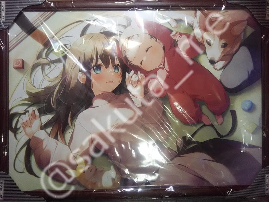 すいみゃ @suimya 絵師100人展12　複製原画　「つづいていく」