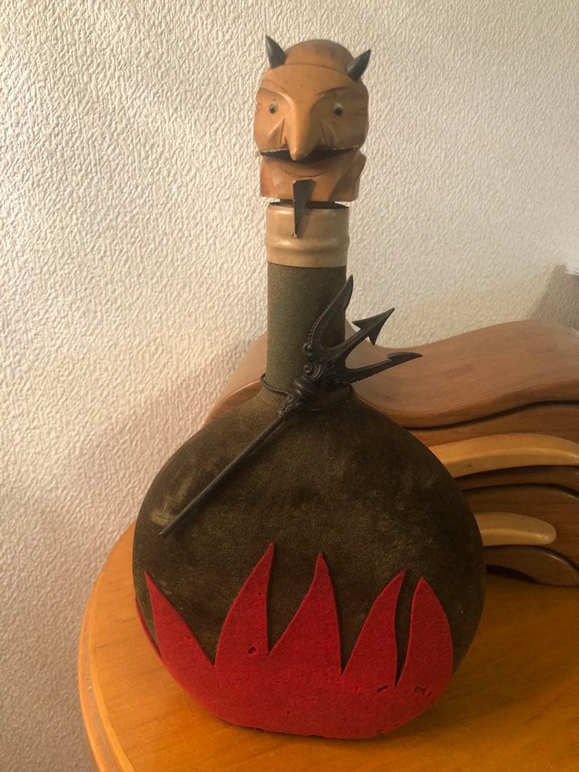 ビンテージ　50s デビル 悪魔　サタン　デカンタ　ミッドセンチュリー レトロ