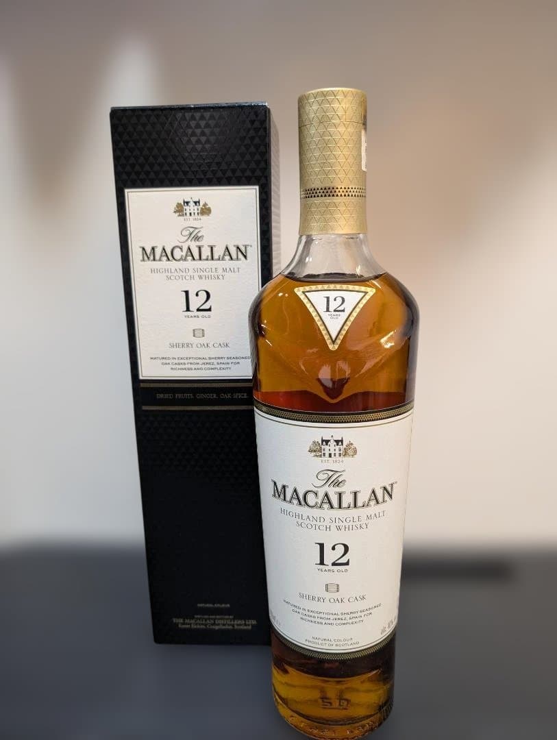 ザ・マッカラン 12年 シェリーオークカスク