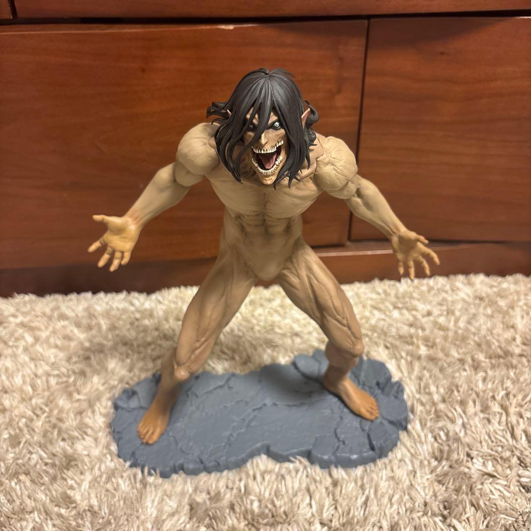 一番くじ 進撃の巨人A賞　MEGAIMPACT エレン・イェーガー巨人Ver.