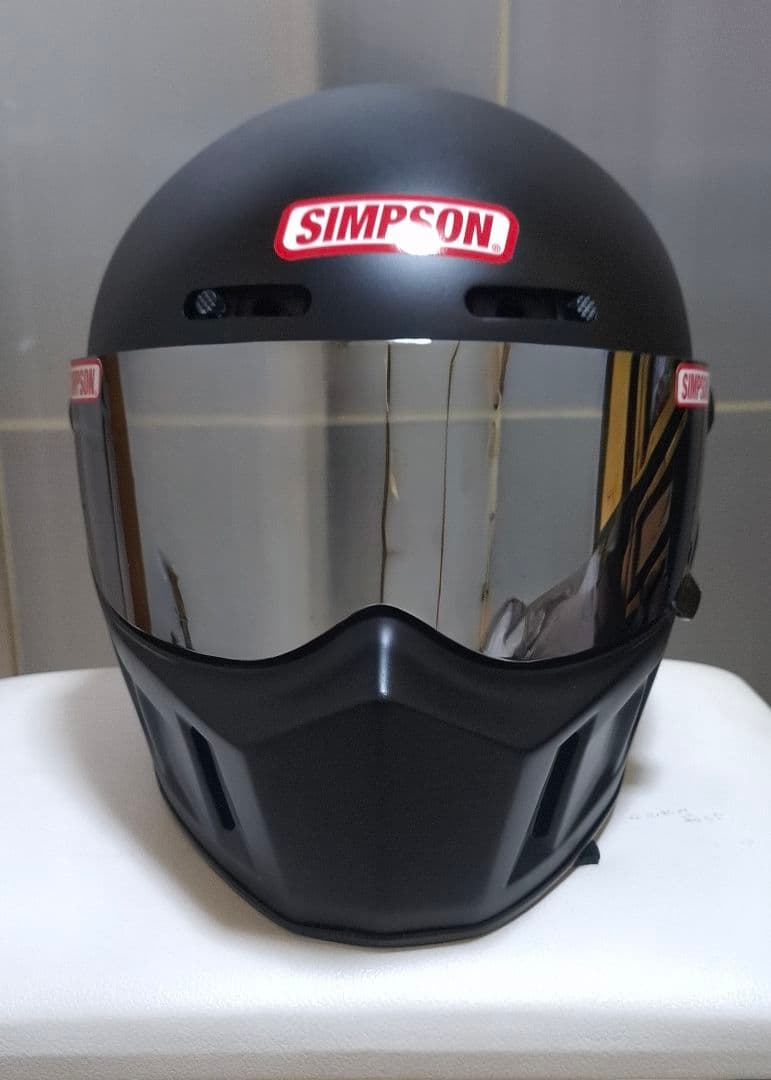 週末限定値下★★SIMPSON スーパーバンディット　マットブラック