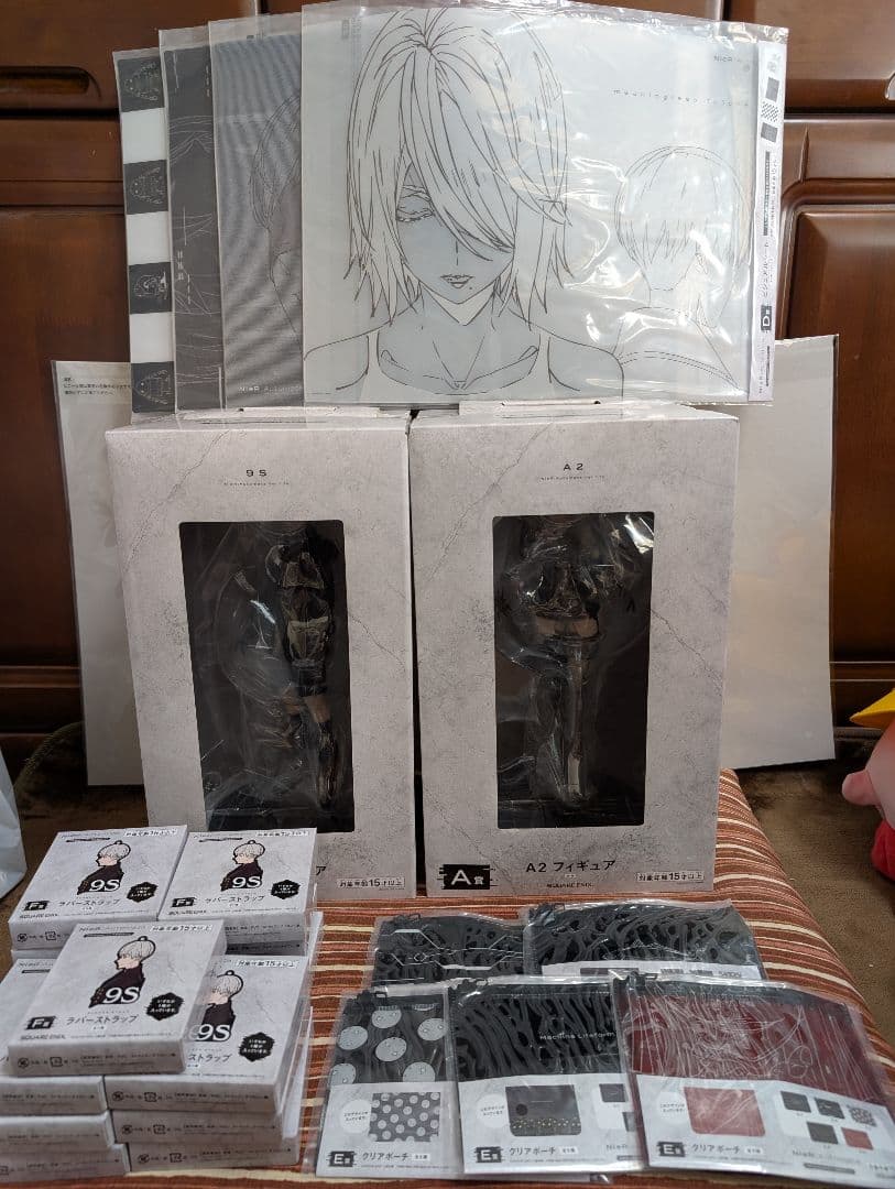 ニーアオートマタ　放送記念くじ2 A賞 A2＆B賞9Sフィギュア他
