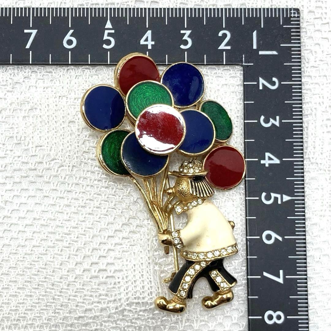 ヴィンテージ CINER サイナー 風船を持つキャラクターブローチ 511k