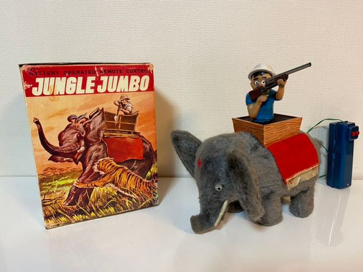 レア品！！　ジャングル・ジャンボ　/稼働美品/日本製ブリキです