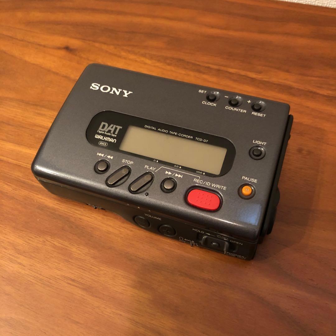 SONY DAT（デジタルオーディオテープレコーダー） TCD-D7