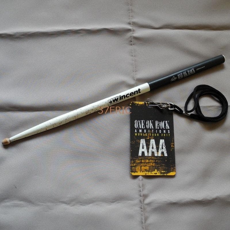 ONE OK ROCK ワンオクロック パス 実使用ドラムスティック