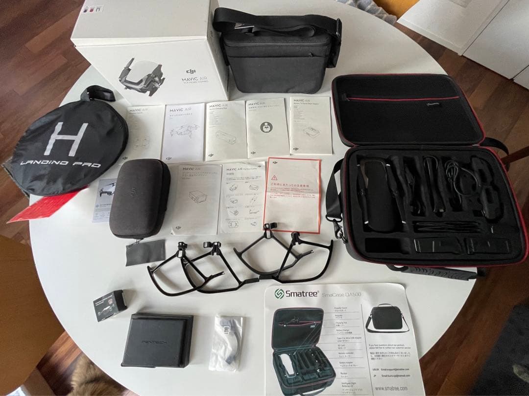 ドローン DJI MAVIC AIR(黒）専用ケースセット