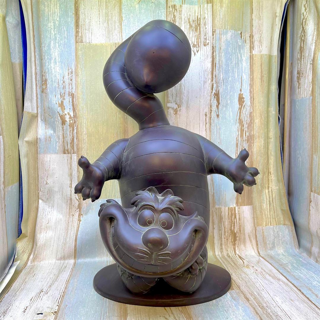 不思議の国のアリス ブロンズ像風 不思議の国のアリス チェシャ猫 フィギュア