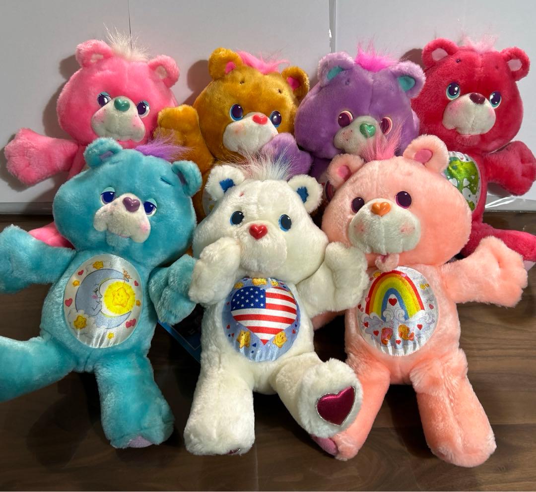 【激レア】環境ベア　全7体コンプリートセット　ぬいぐるみ ケアベア　ヴィンテージ