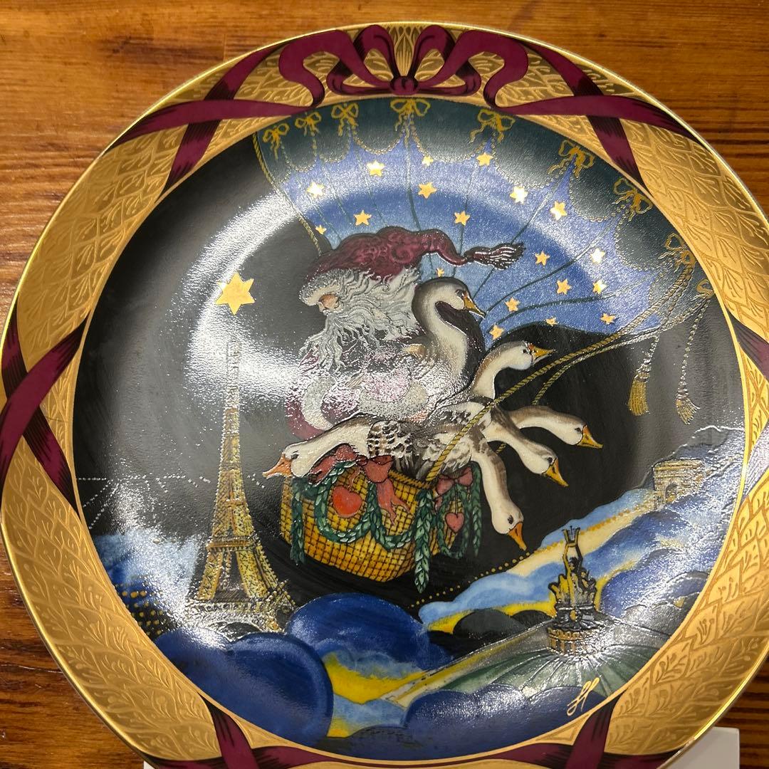 ロイヤルコペンハーゲン クリスマスプレート サンタクロース　 1999年