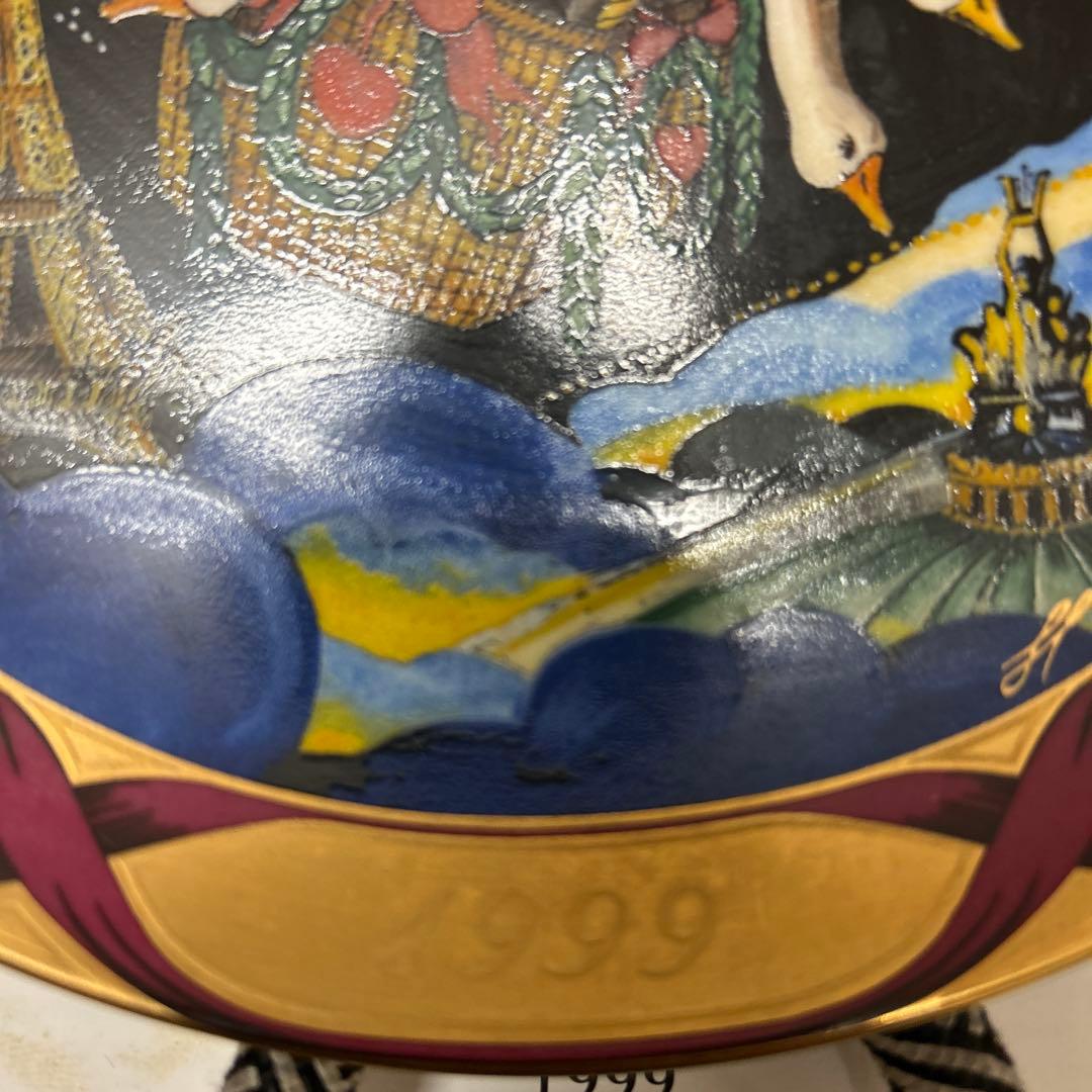 ロイヤルコペンハーゲン クリスマスプレート サンタクロース　 1999年