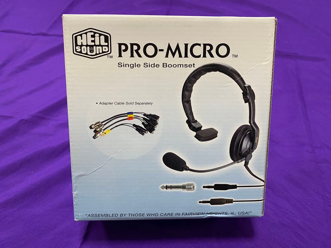 Heil Sound PRO-MICRO シングルサイドヘッドセット