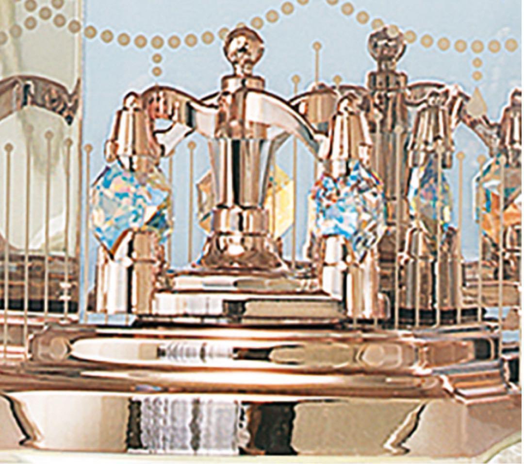 【値下げ！新品！】SEIKO　電波時計　 ディズニー　からくり時計 FW580W