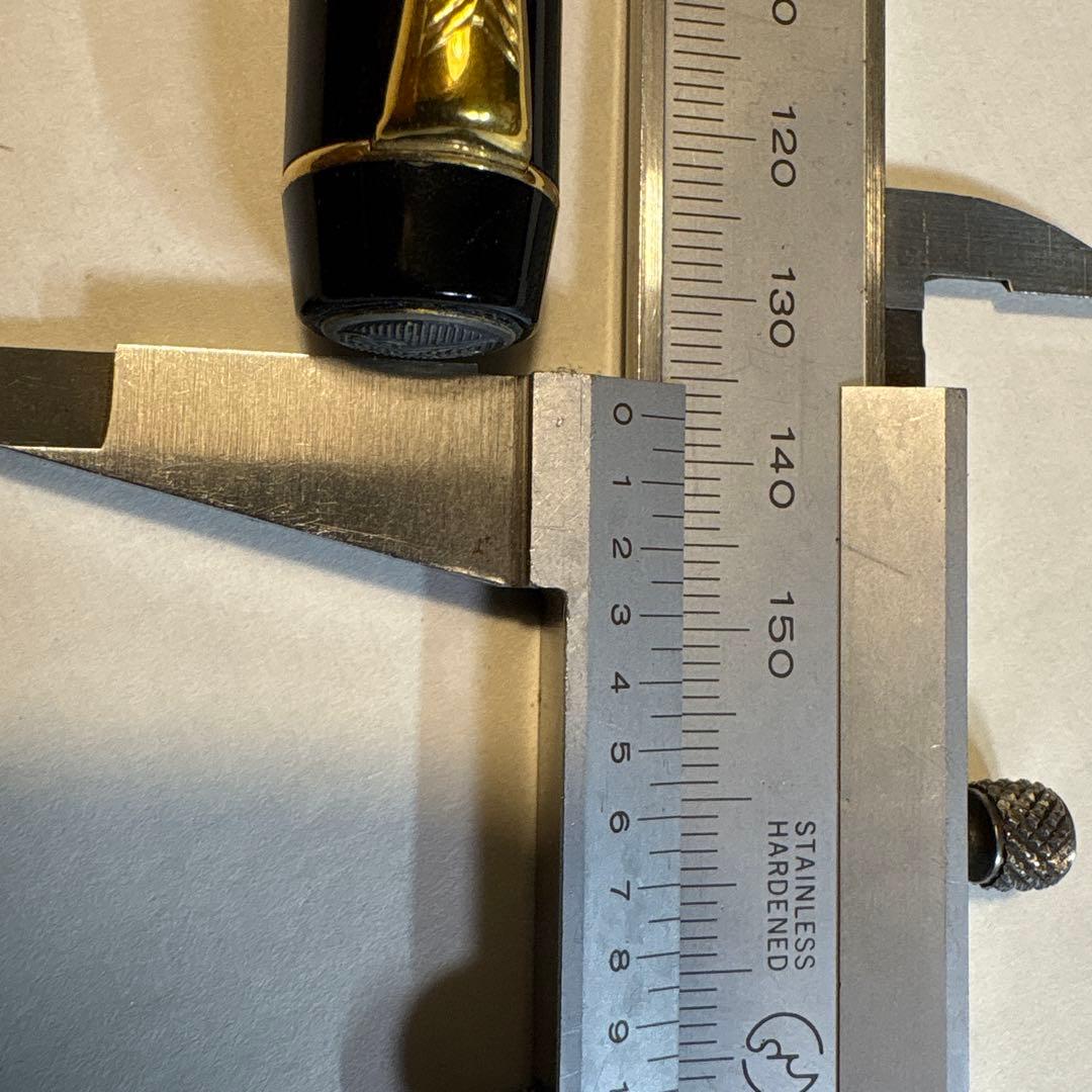 パーカー デュオフォール　センチティニアル⁇黒　M中字　万年筆　中古品　送料込み