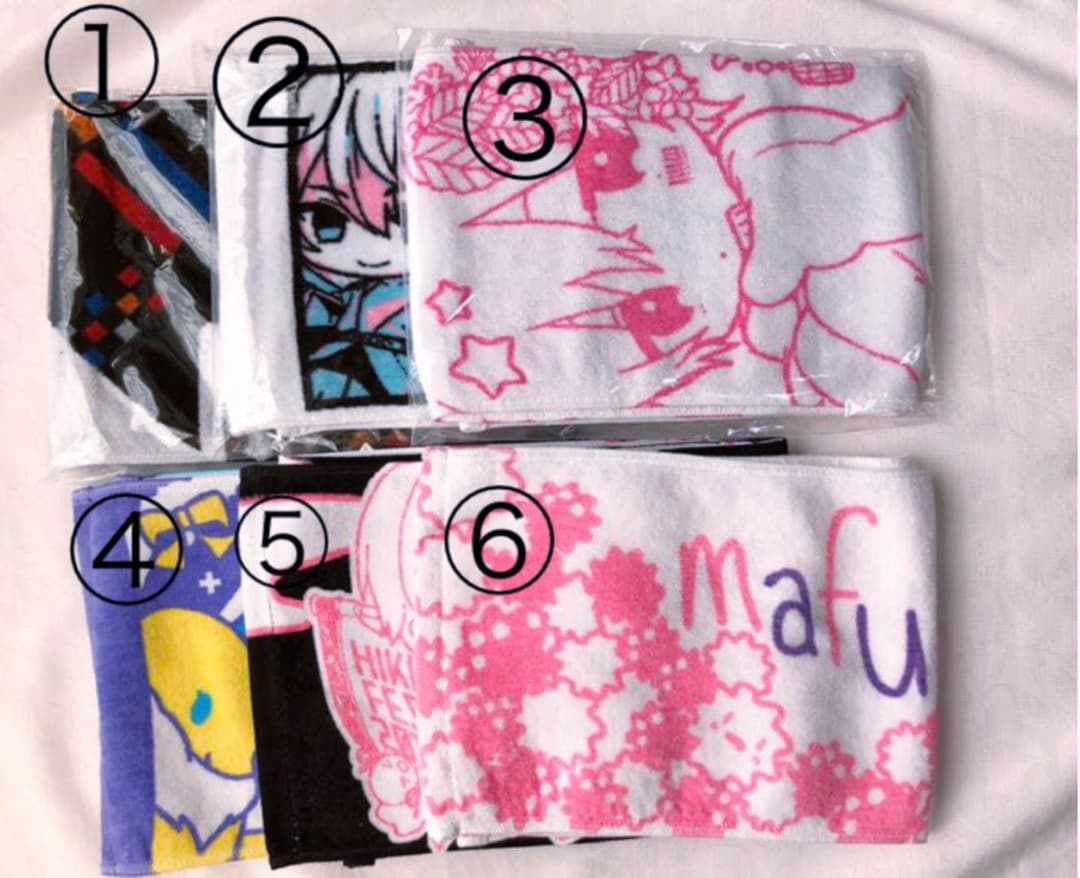 歌い手マフラータオル