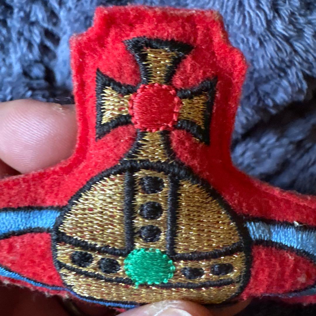 ヴィヴィアンウエストウッド入手困難刺繍ブローチ♡