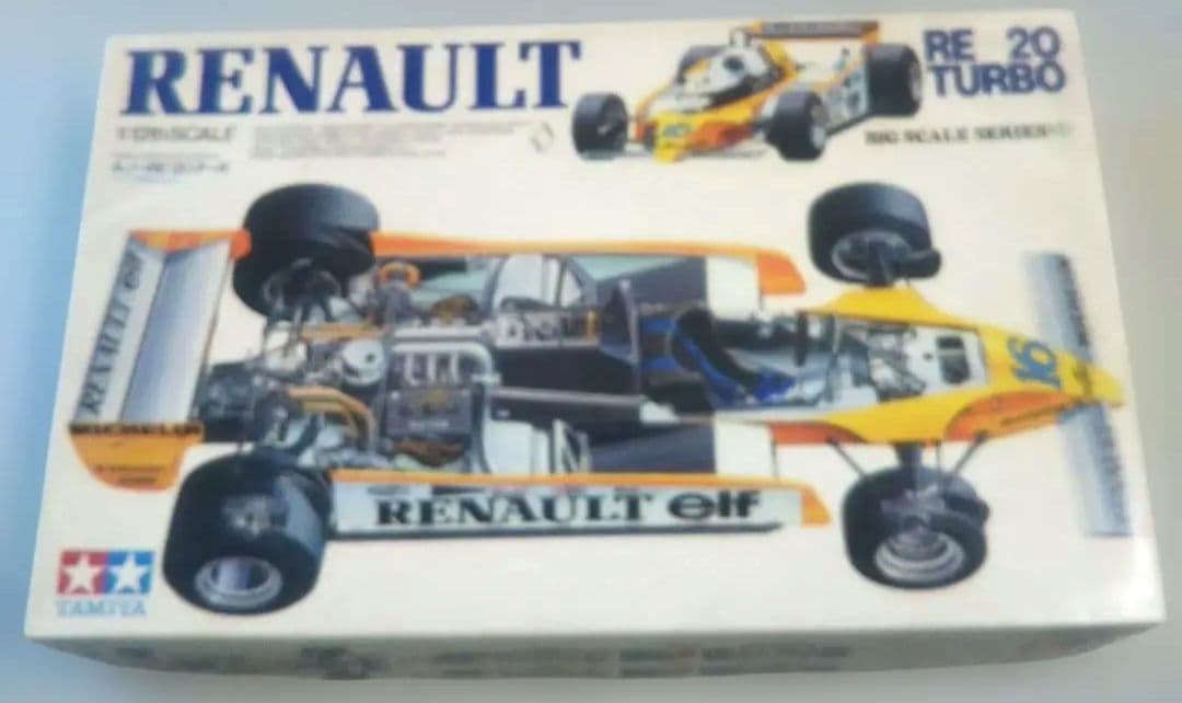 タミヤ 1/20 Renault RE20 TURBO 未組立