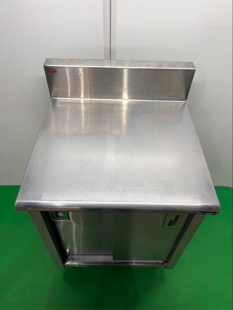 ☆工場整備品☆キャビネットテーブル 幅600 ステンレス　業務用