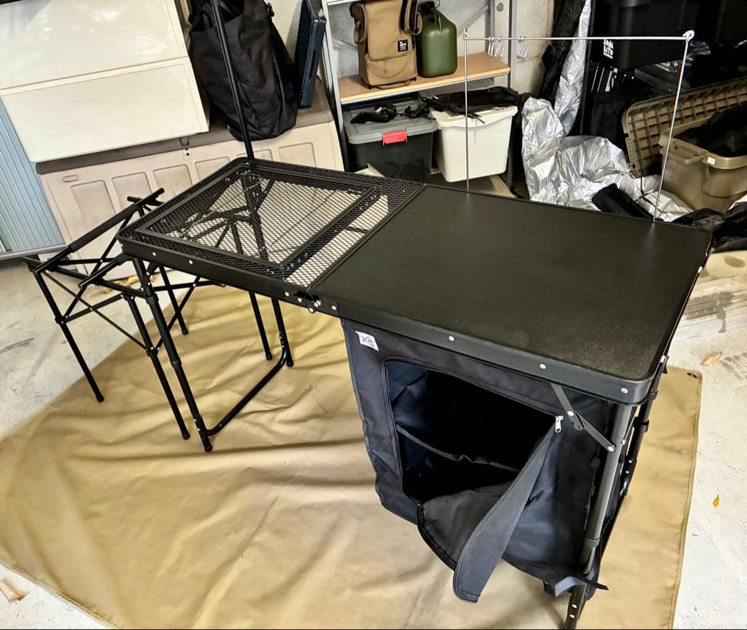 8tail エイトテール　アウトドアキッチンテーブル (DODクッキングキング)