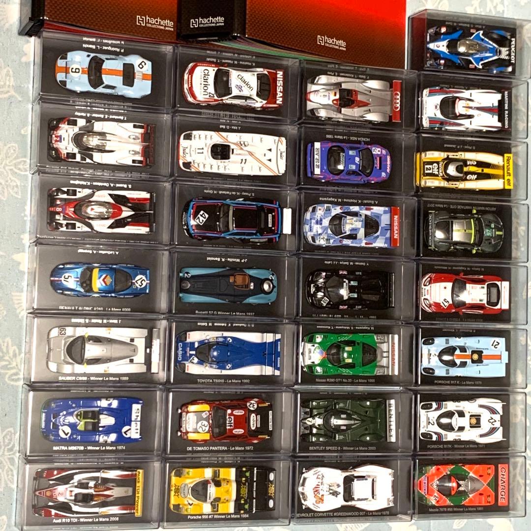 Hachette ル・マン24レースカーコレクションミニカー29台　1/43
