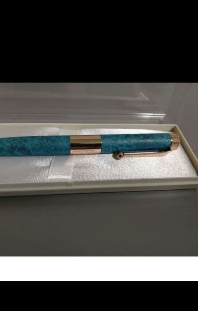 ロメオNo.3 斑紋　青銅ガス　ブルー　本体のみ　箱無し