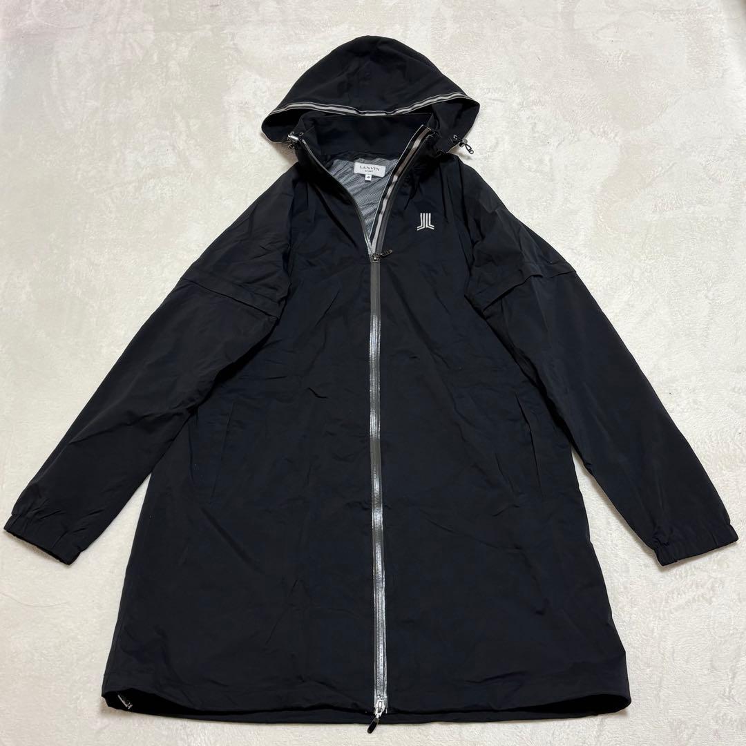 LANVIN SPORT ランバンスポールジャケット ブラック 40 2way