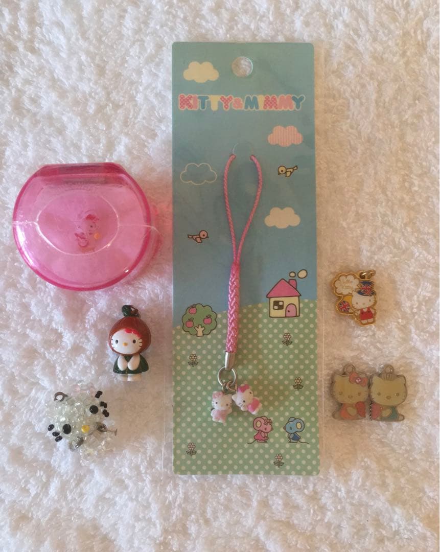 HelloKitty ♥ 平成レトロ ストラップ チャーム　まとめ売り レア