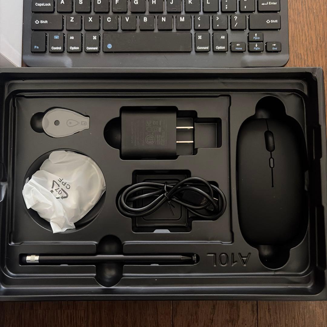 HiGrace Android15 タブレット 10インチ キーボード付きセット