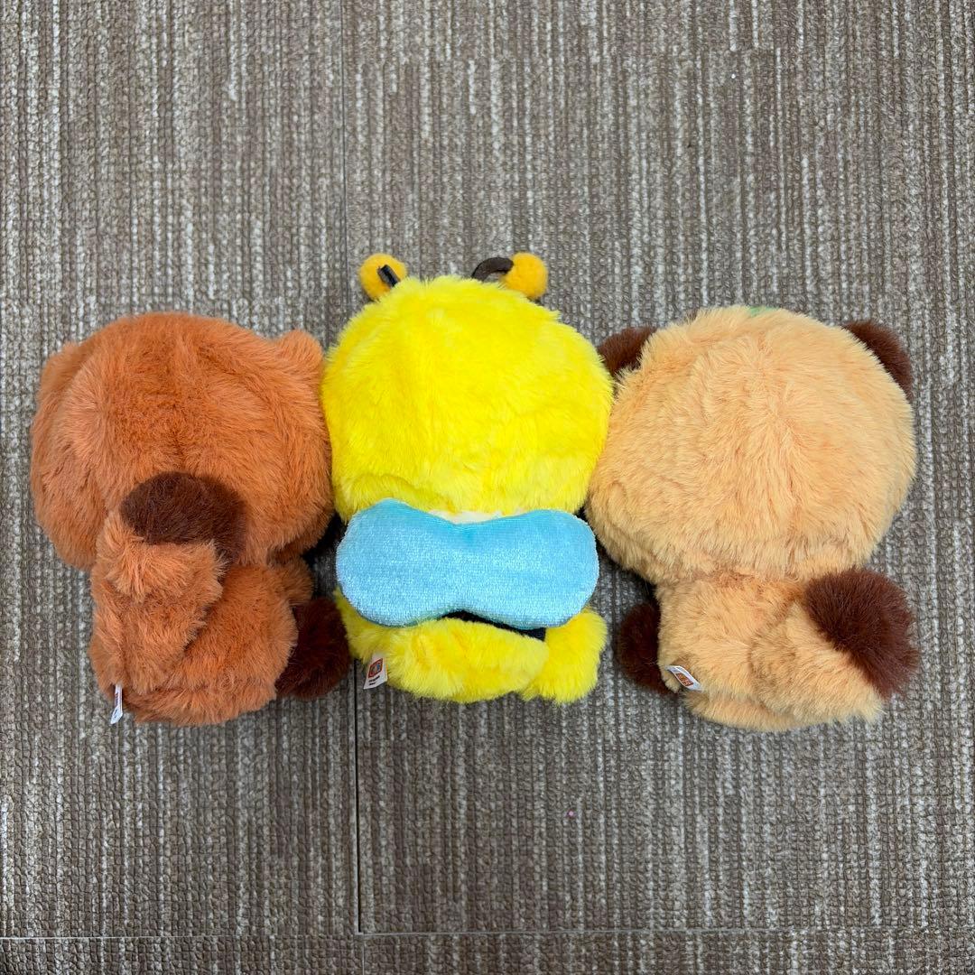 クレヨンしんちゃん ぬいぐるみマスコット 3体セット