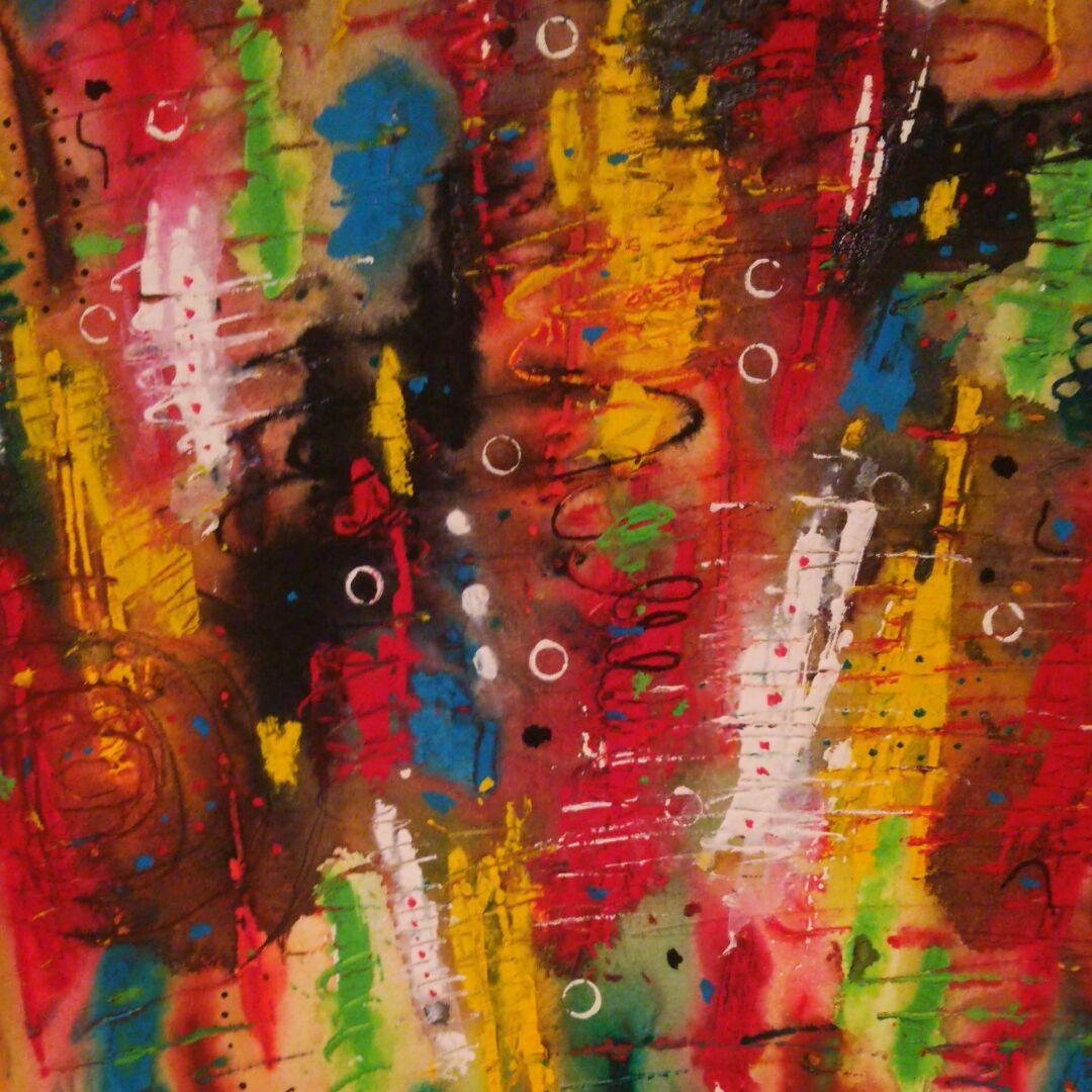 水彩画　印象14　F8号