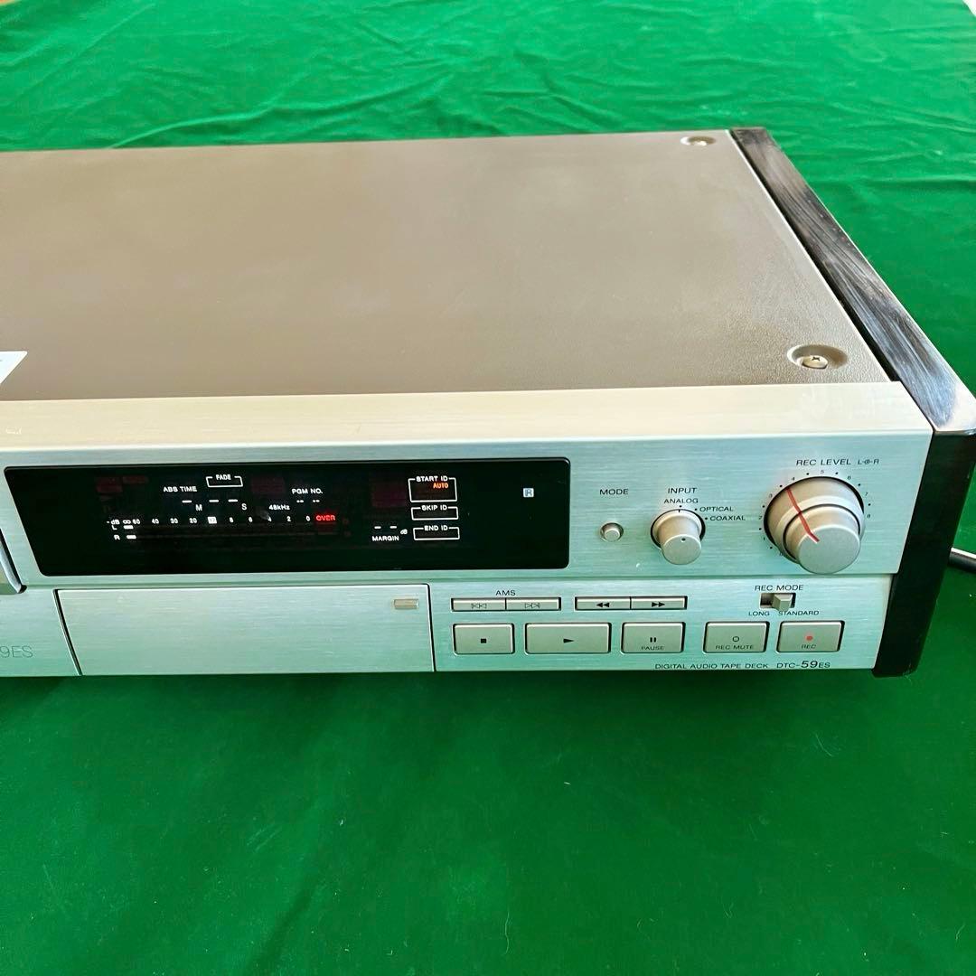 【ジャンク扱い】SONY DTC-59ES DATデッキ 録音済みテープ付き
