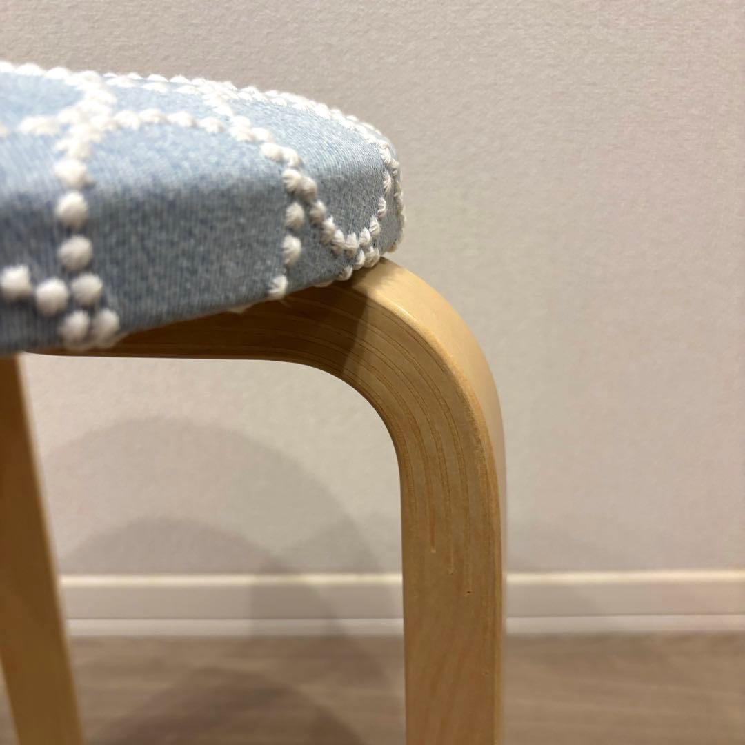 【価格交渉可】ミナペルホネン×Artek アルテック スツール60　限定品チェア