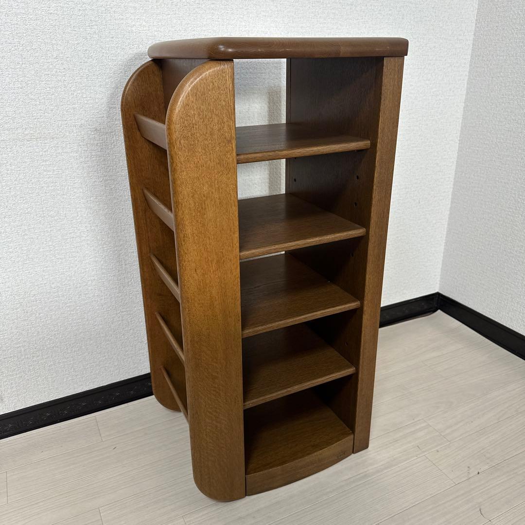 【展示品】浜本工芸 スリッパラック 木製 棚 花台 電話台 収納棚 ※i4※