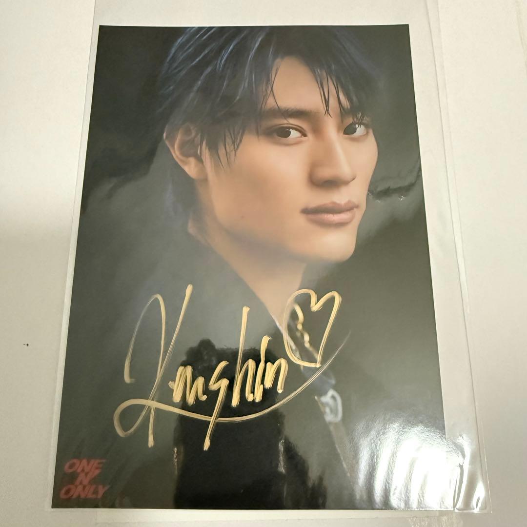 ワンエン KENSHIN 上村謙信 サイン入り2Lフォト_13