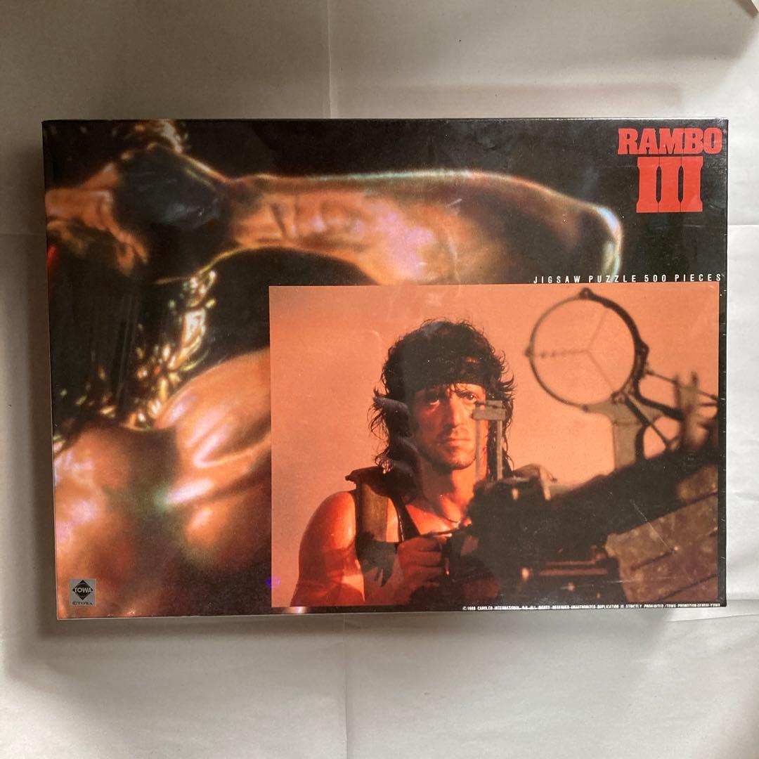 ジグソーパズル500ピース　ランボー3 怒りのアフガン　シルベスター・スタローン