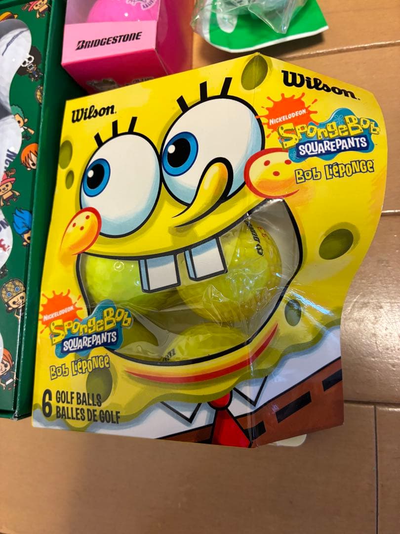 【新品】ワンピース・キティ・ディズニー キャラクターゴルフボール大量セット