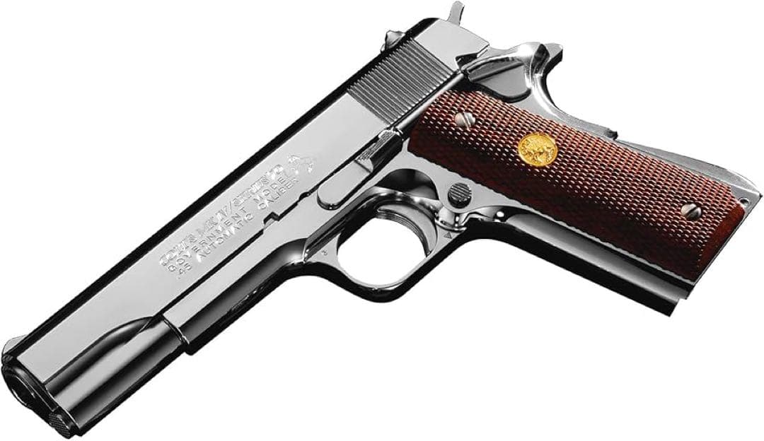 東京マルイ コルトガバメント マークIV 70 ニッケルフィニッシュ ガスブロ