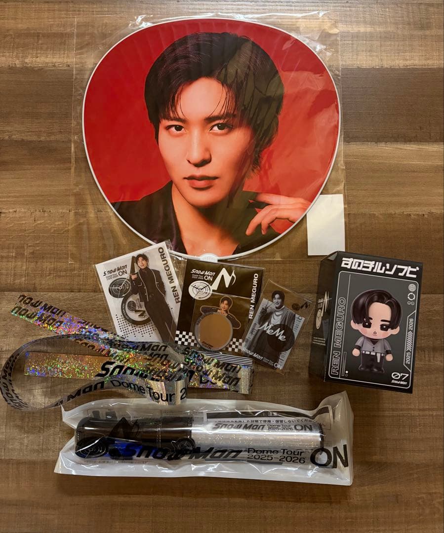  Man 2025-2026DOME Tour目黒蓮6点セット銀テープ付