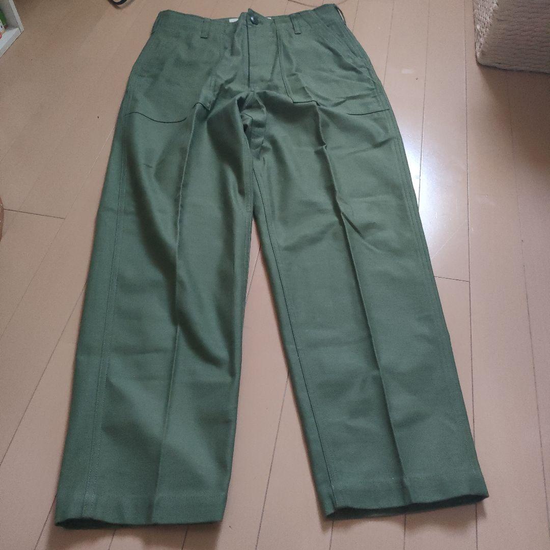 THE SHINZONE オリーブグリーン ベイカーパンツ　サイズ40