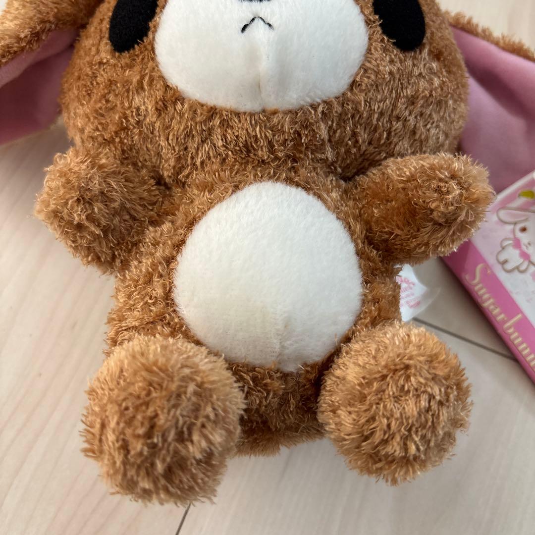 シュガーバニーズ ハートギフトぬいぐるみ くろうさ