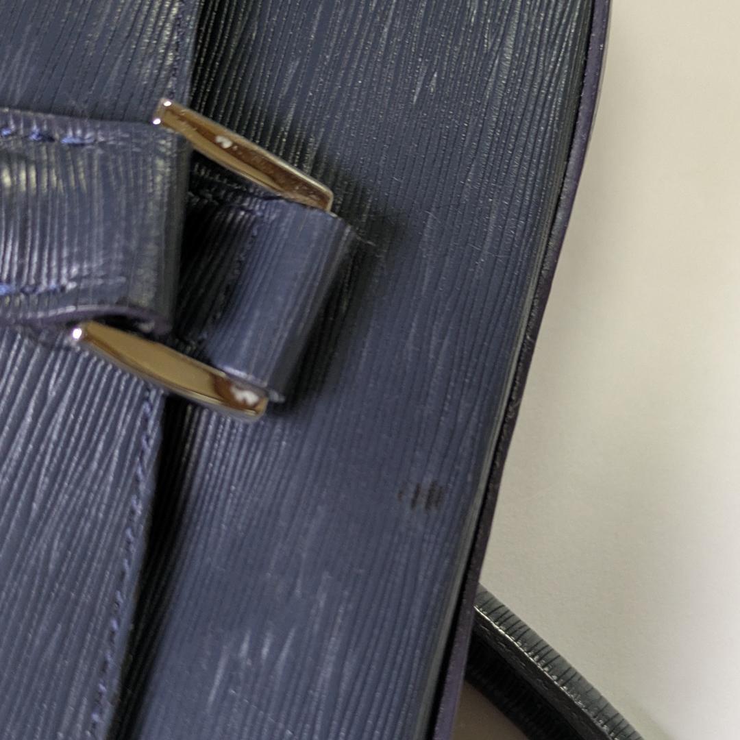 PELLE MORBIDA ブリーフケース ネイビー