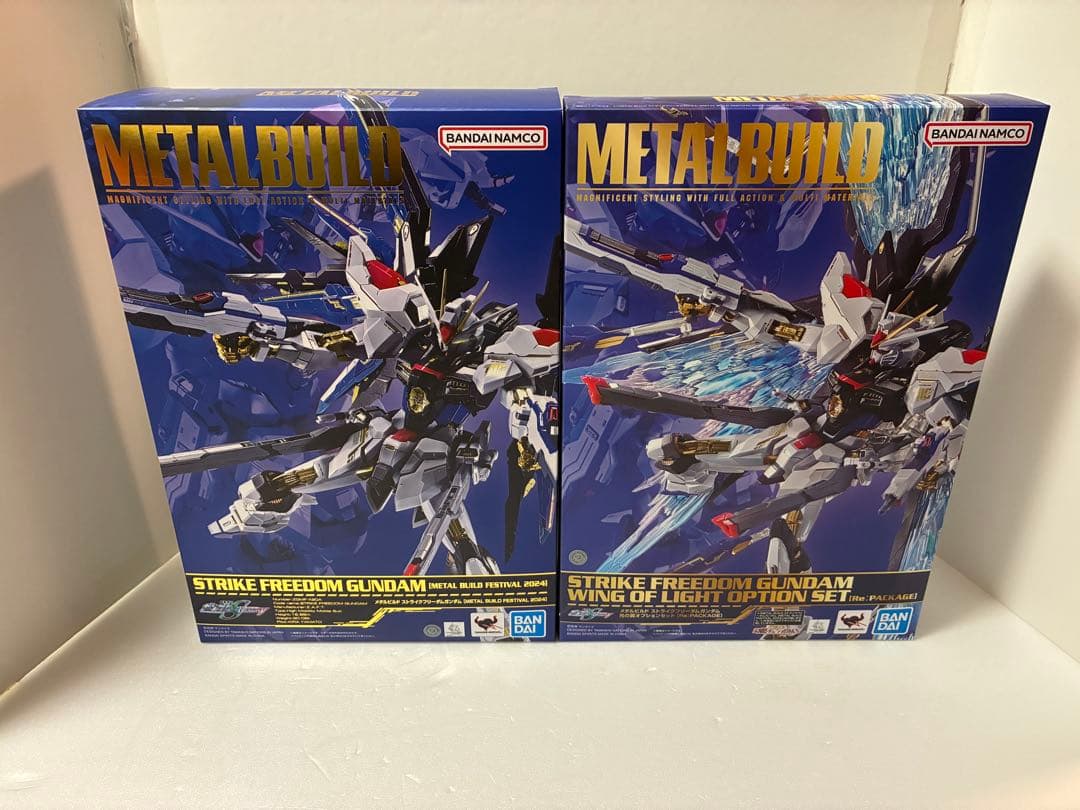 L BUILD ストライクフリーダムガンダム2024& 光の翼セット