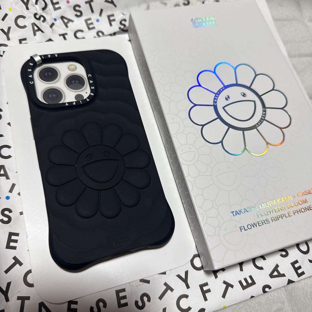 (サム)村上隆/CASSETIFY ブラックiPhone16pro用ケース