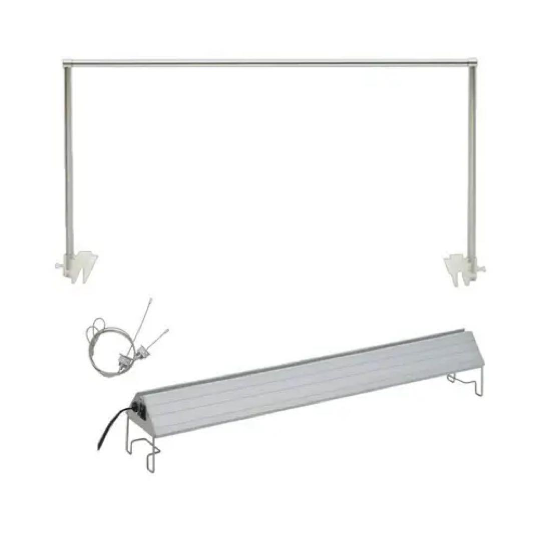 アクアリウム引退セット ガラス水槽と外部フィルターとライト