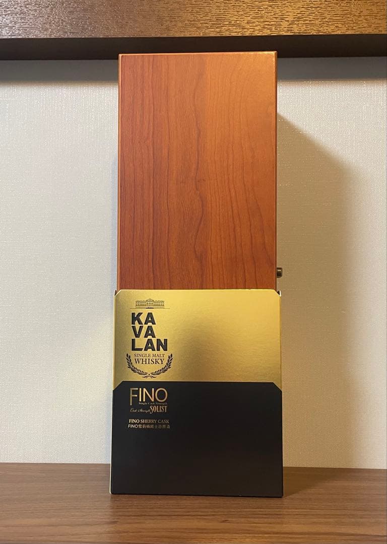 【新品未開封】KAVALAN FINO 750ml 木箱入り♡