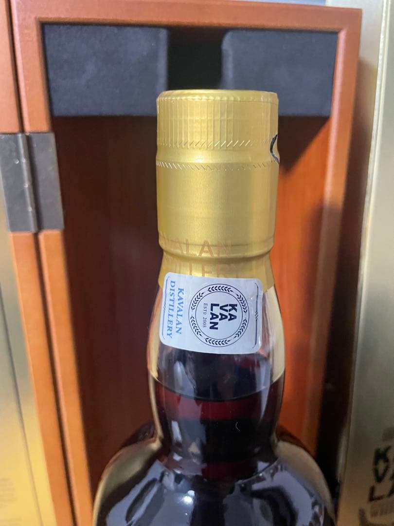 【新品未開封】KAVALAN FINO 750ml 木箱入り♡