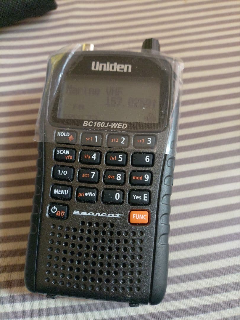 Uniden ユニデンBC160J-WED 受信機